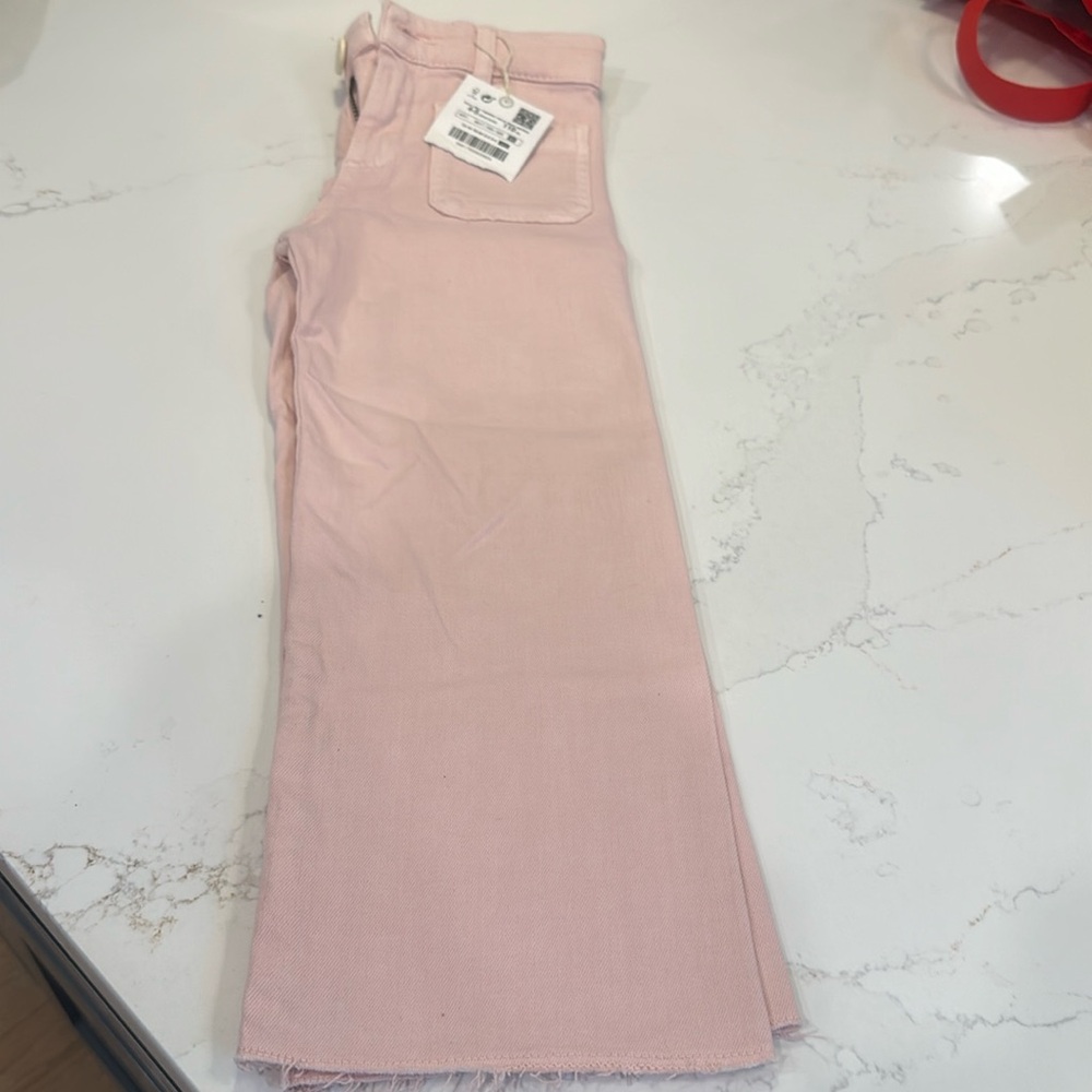 Girls Zara pink jeans